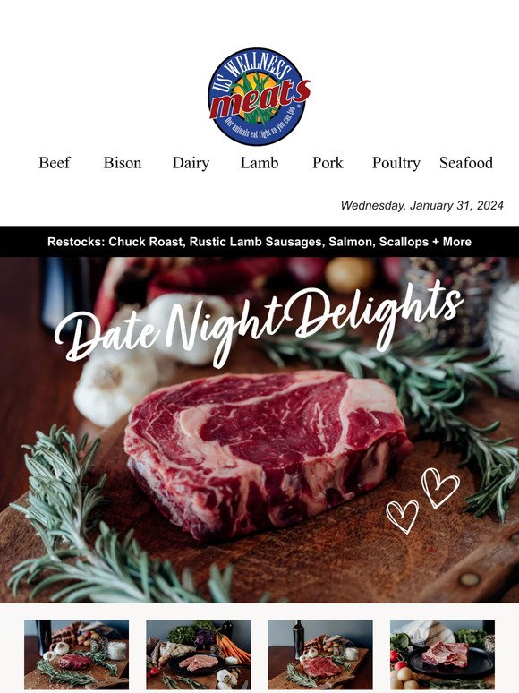 Date Night Delights On Sale - Ribeyes, Filets, Chocolate + More! 🍫