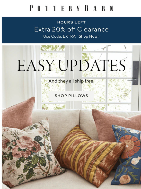 Pottery Barn Email Newsletters Shop Sales, Discounts, and Coupon Codes