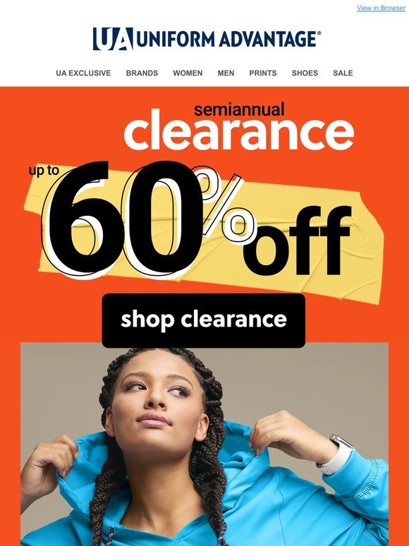 WINNING! 🏁 Up to 60% off CLEARANCE
