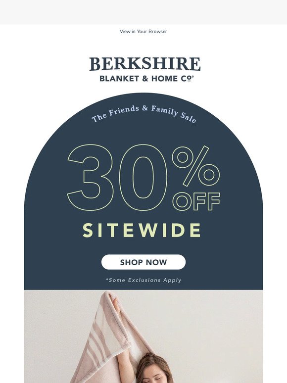 30% OFF Sitewide