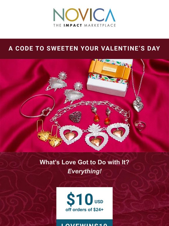 Your $15 Valentine’s code expires TONIGHT!