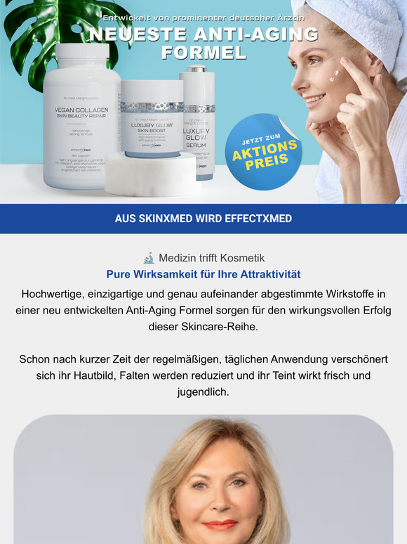 👩🏼‍⚕️ 40€ sparen: SkinXmed ist jetzt EffectXmed, —