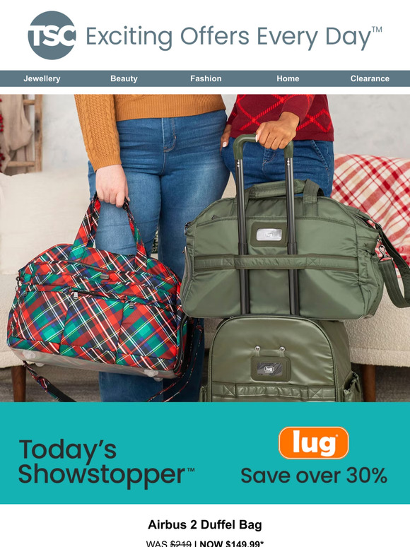 The Shopping Channel Double Today’s Showstopper™ Lug & Amber