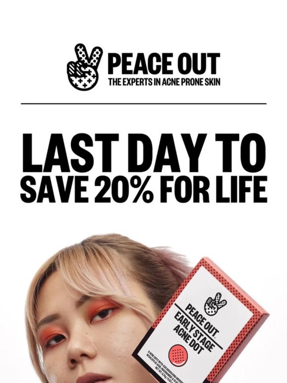 📣 Last Call: Save 20% for Life!