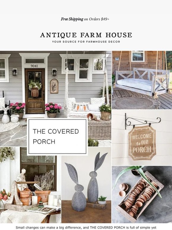 ❤️{THE COVERED PORCH} event launched