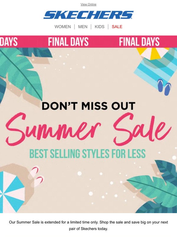 Summer Sale Extended! ☀🏖️