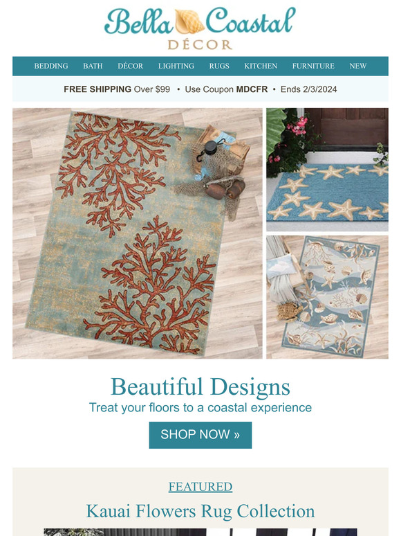 Bella Coastal Decor Coastal Rugs Like Art For YOUR Floors Milled C@2x 