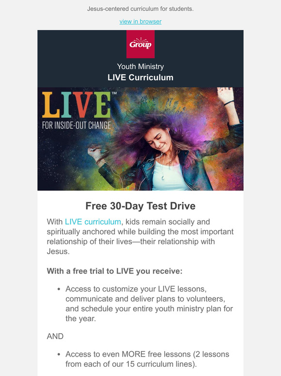 Try LIVE Free Today!