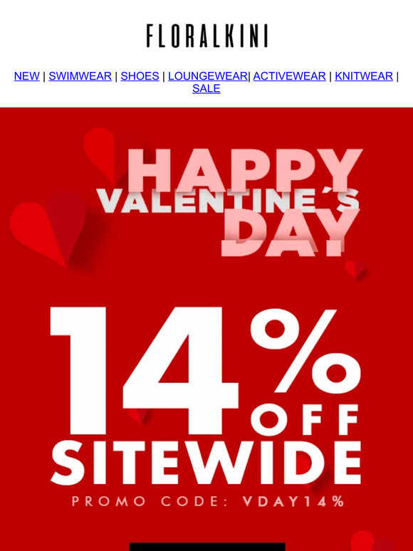Valentine’s Day Gifts → 14% OFF SITEWIDE