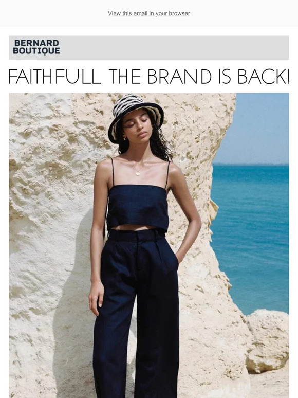 Faithfull The Brand Is Back! 🌞