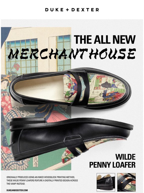 NEW | Printed Merchant House Penny Loafer