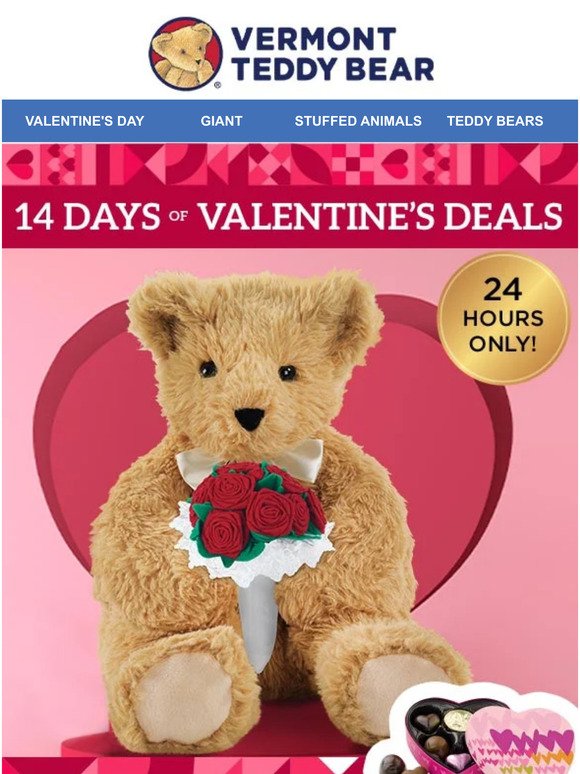 Hurry! Day 3! 35% OFF a BEAR-y sweet treat