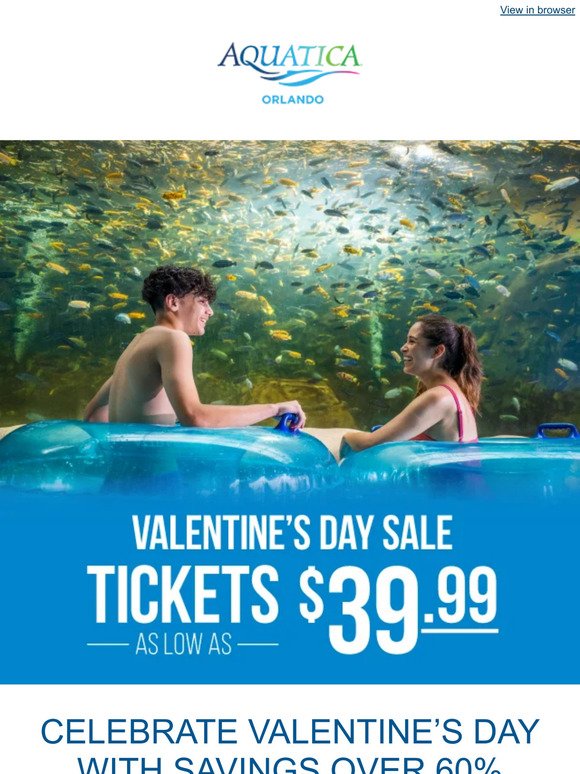 🥰 You’ll Love This: Tickets as Low as $39.99