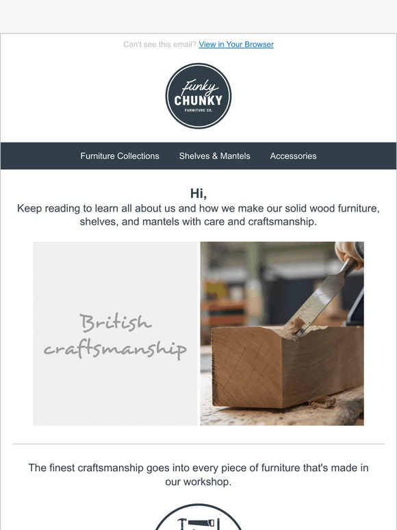 Funky Chunky Furniture Why Should You Choose Funky Chunky Furniture? Milled