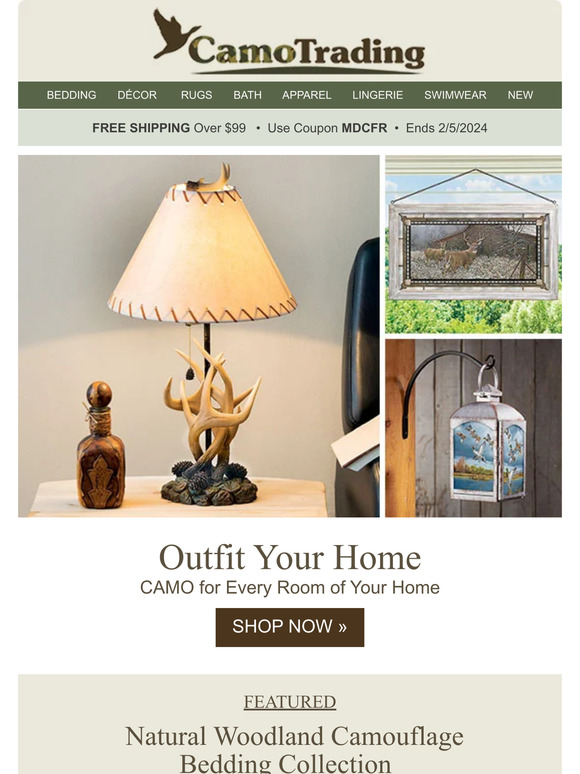Stay Cozy and Warm with Best-Selling Camo Bedding