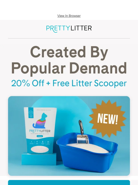 Pretty Litter The World's Smartest Litter, Now With Clumping Purr