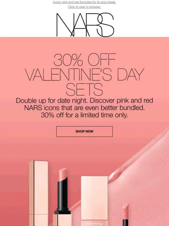 Introducing: 30% off Valentine's Day duos.