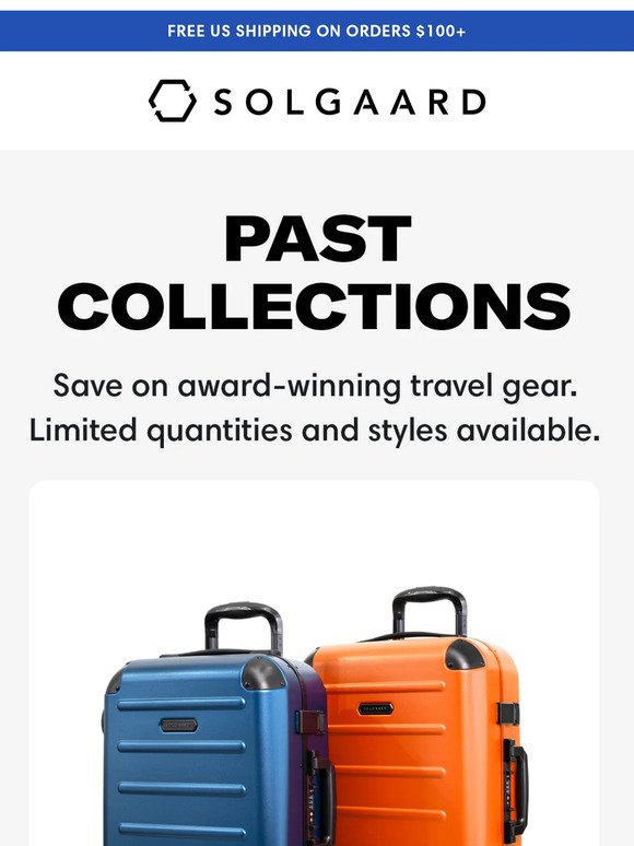 Past Collections Are Back!