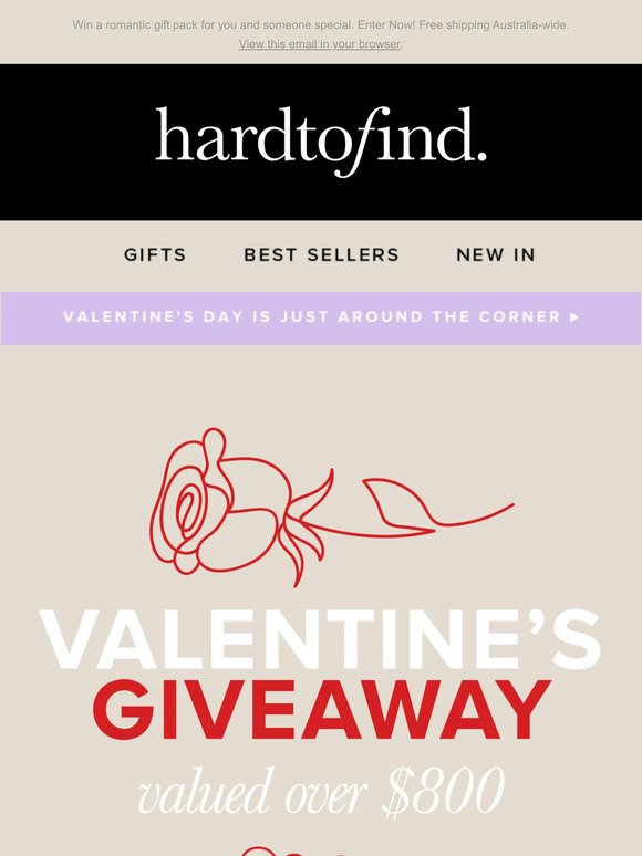 VALENTINE'S DAY GIVEAWAY 💝