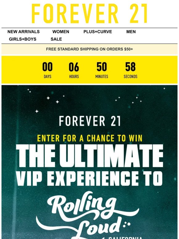 Enter to win 2 Rolling Loud tickets! 🎟️