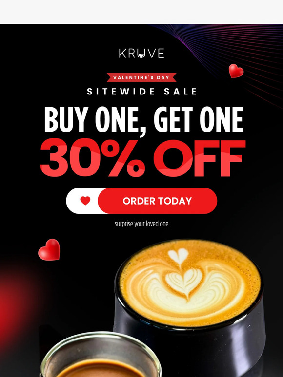 Buy 1 Get 1 30% Off 💘