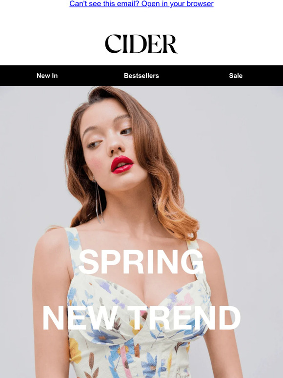 Cider Email Newsletters Shop Sales, Discounts, and Coupon Codes