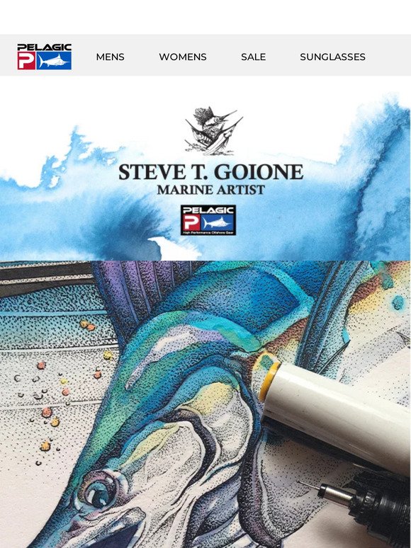 NEW: Marine Wildlife Artist Steve Goione Collection