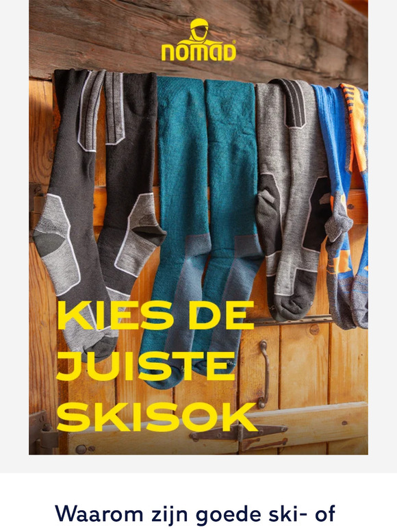 Waarom zijn goed ski- of snowboardsokken zo belangrijk?