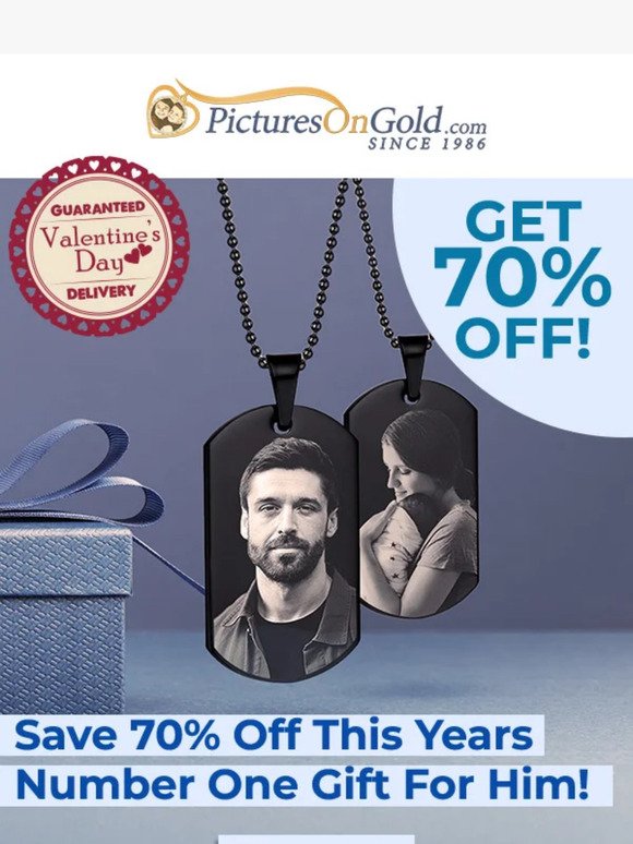 🎁 Get 70% Off This Years Number One Gift for Him!