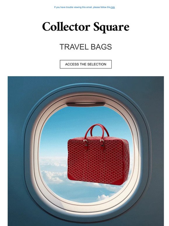 Travel bags : Hermès, Louis Vuitton, Goyard ...
