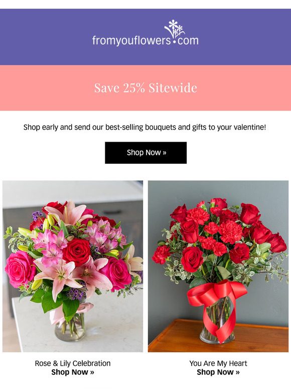 It's time, Valentine's Day is coming up! 25 Off
