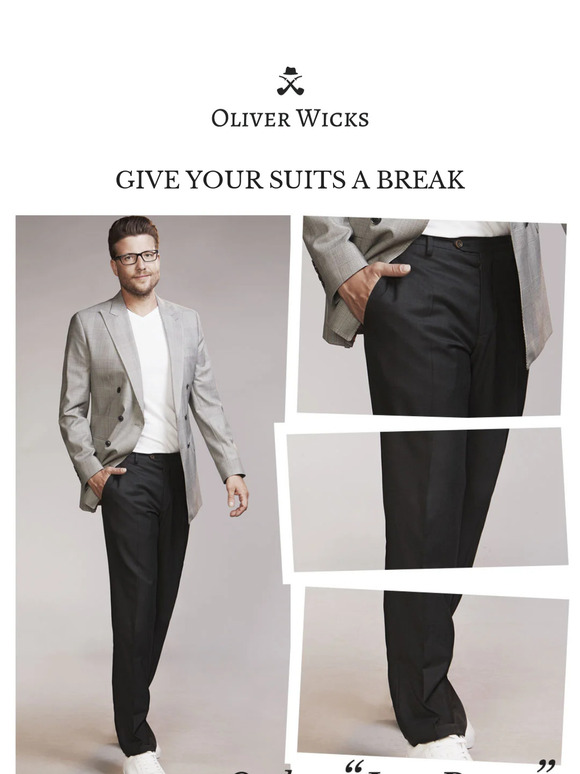 Oliver Wicks - Men's Custom Suits: Pants-only orders? Absolutely! From ...