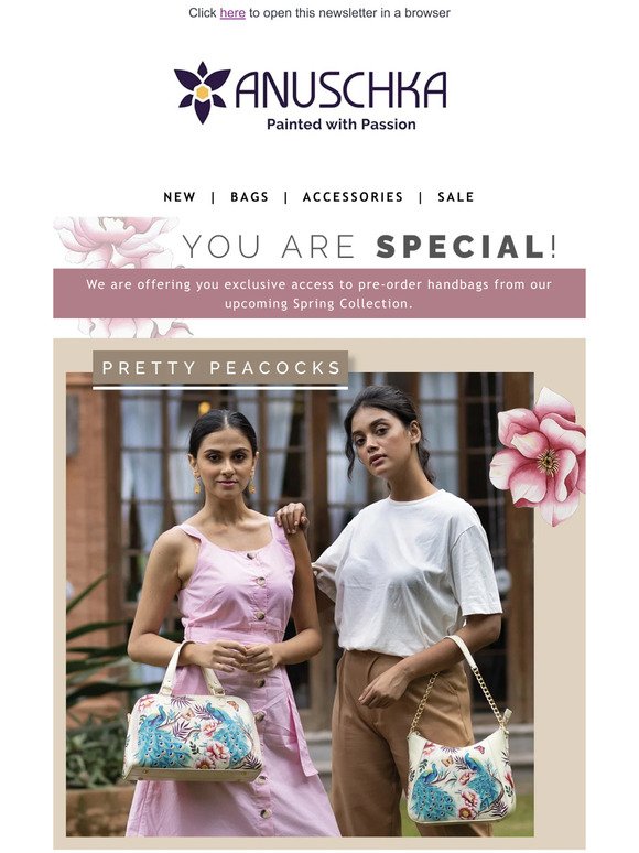 Just For You I Early Access to Spring Arrivals 🌸