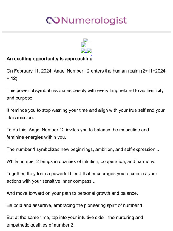 next week, we’ll have a New Moon in the Water Bearer (numerology will help you navigate it!) ♒