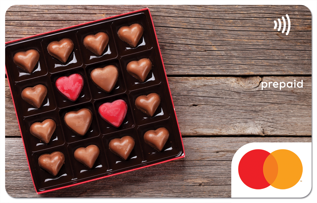 Image of Chocolate Hearts Gift Card