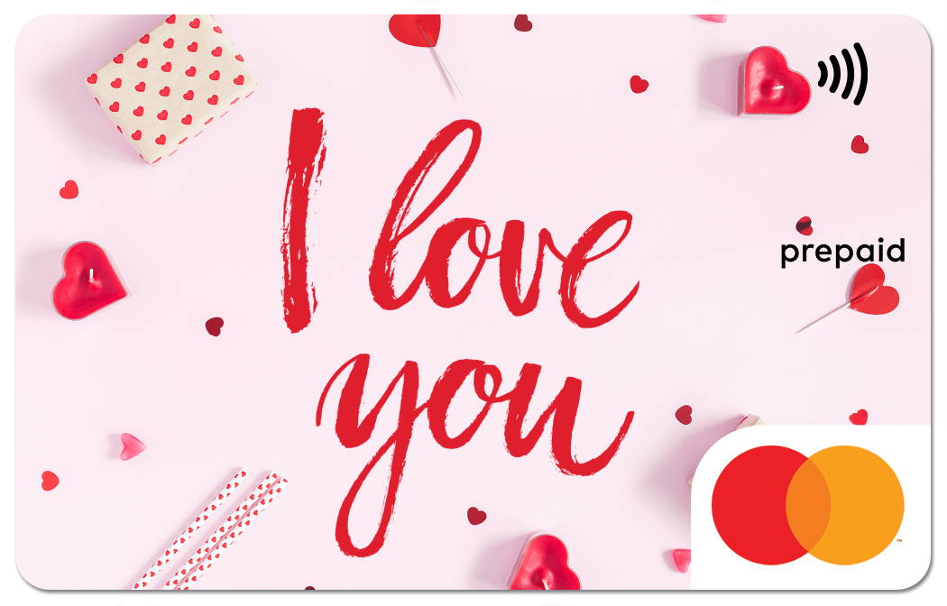 Image of I Love You Gift Card