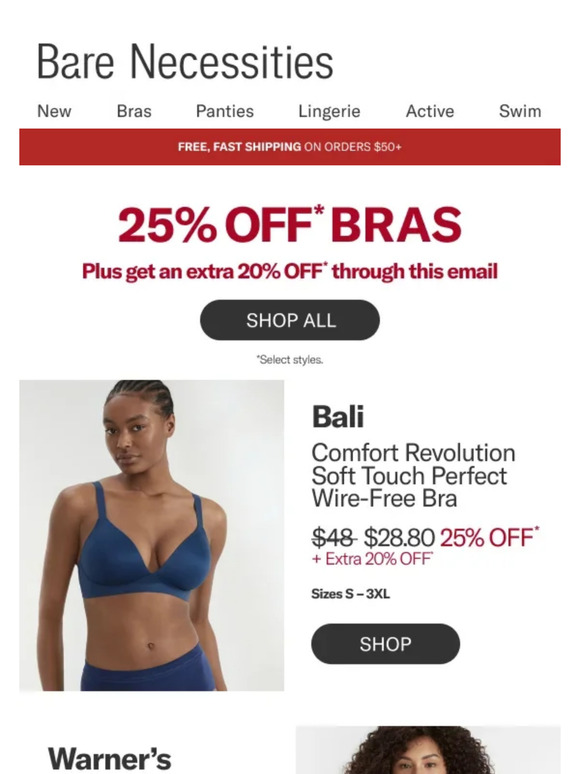 Bare Necessities Email Newsletters Shop Sales, Discounts, and Coupon Codes