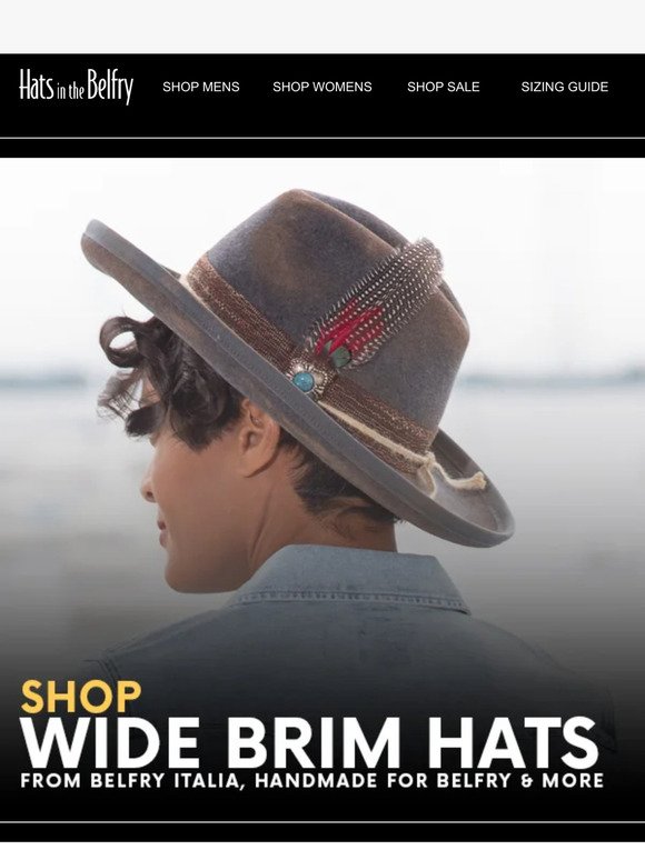 Shop Stylish Wide Brims for Every Occasion!