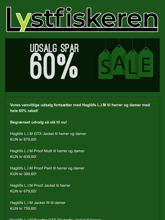 SPAR 60% PÅ HAGLÖFS L.I.M