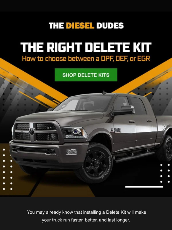 The Diesel Dudes: What’s the Best Delete Kit For Your Truck? 🤔 | Milled