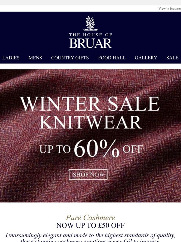 Sale - Final Weekend: Up to 60% Off Knitwear