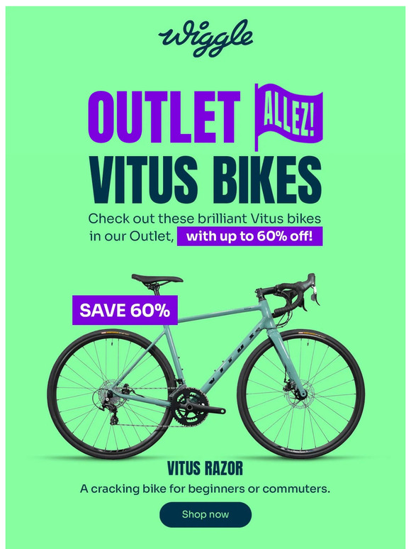 Incredible deals on these Vitus bikes