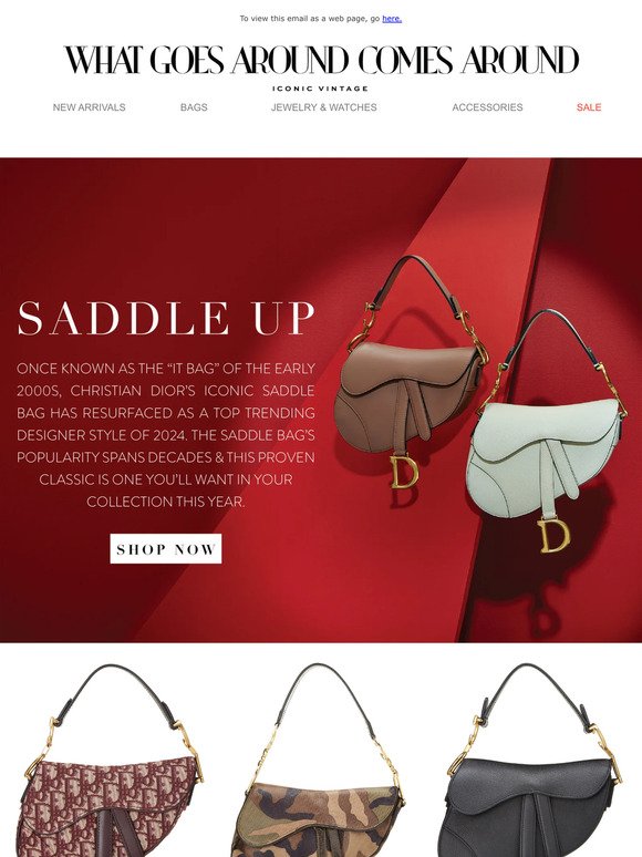 Saddle up with iconic Dior