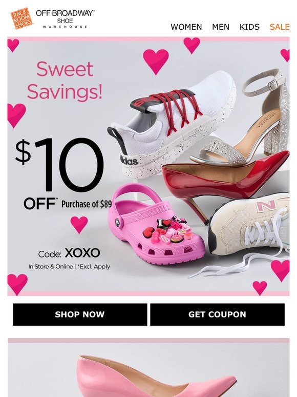 $10 OFF! Love & savings are in the air 💕