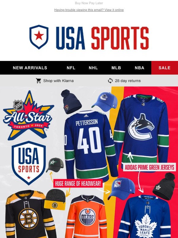 Shop NHL All Star Weekend ✨ Save 20%