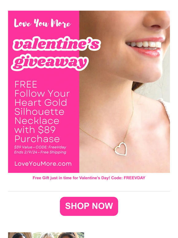 ❣️FREE GIFT❣️Valentines Giveaway