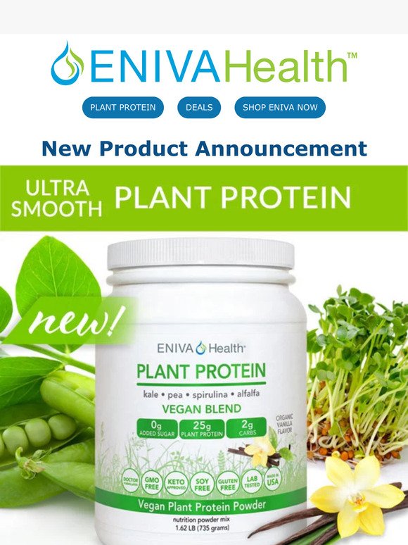 🌿NEW PRODUCT! Delicious Plant Protein is Here 😀