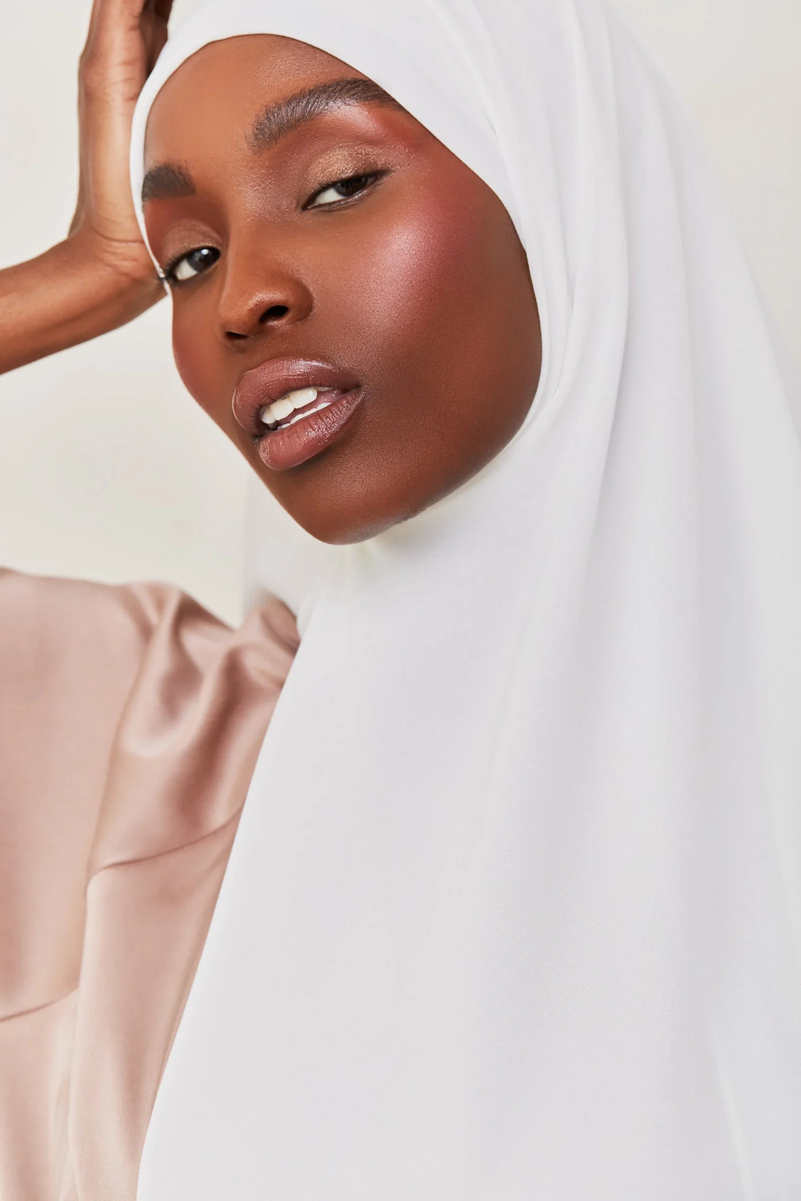 Image of Essential Chiffon Hijab - White