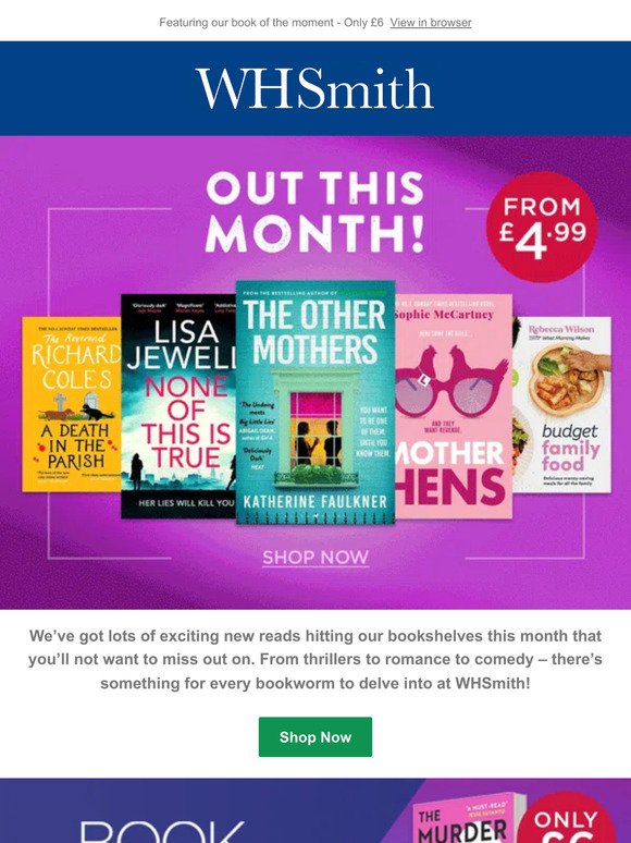 Books out this month!