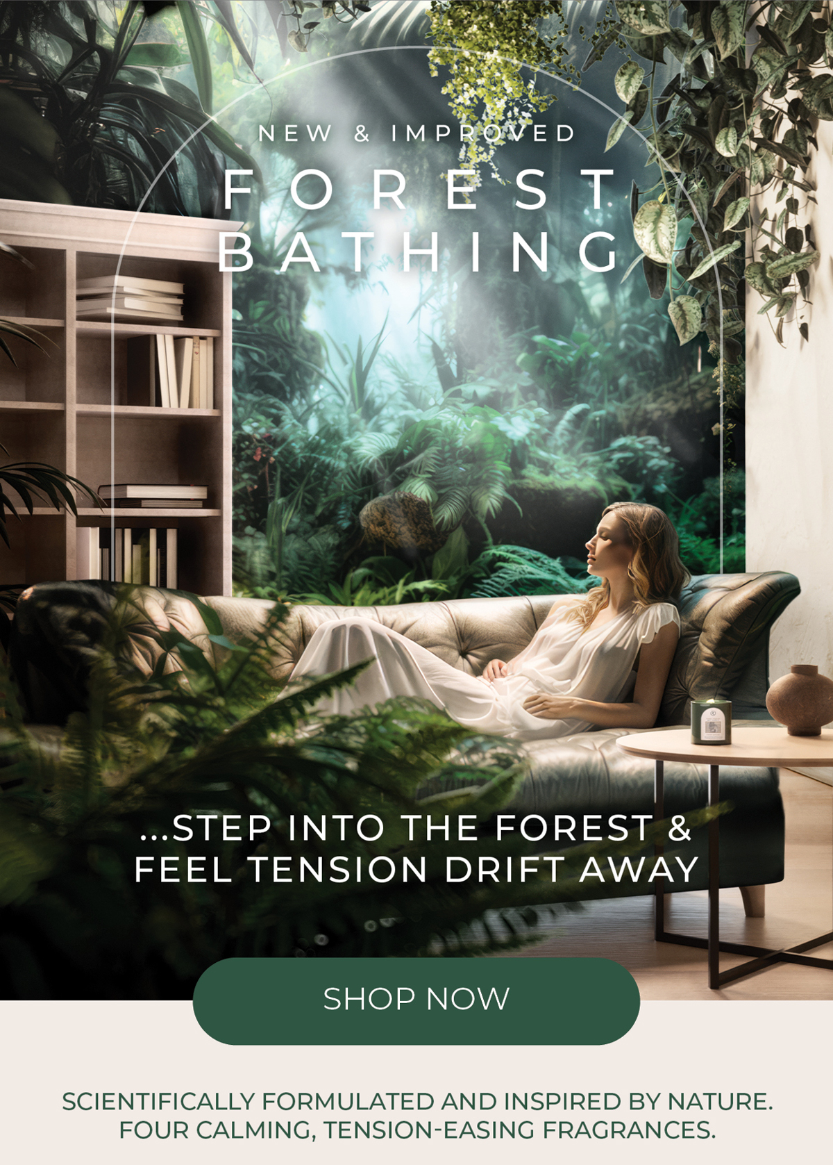 Party Lite Forest Bathing NEW & IMPROVED 🍃 Milled